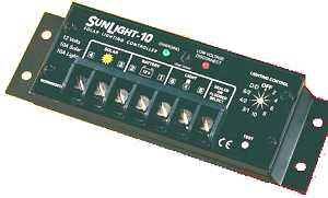 Morningstar SunLight SL-10L-24V w/ LVD, PWM Charge/ Lighting Controller, 10 Amp, 24 Volt
