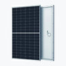 400W monocrystalline solar panel — module render (front/rear)