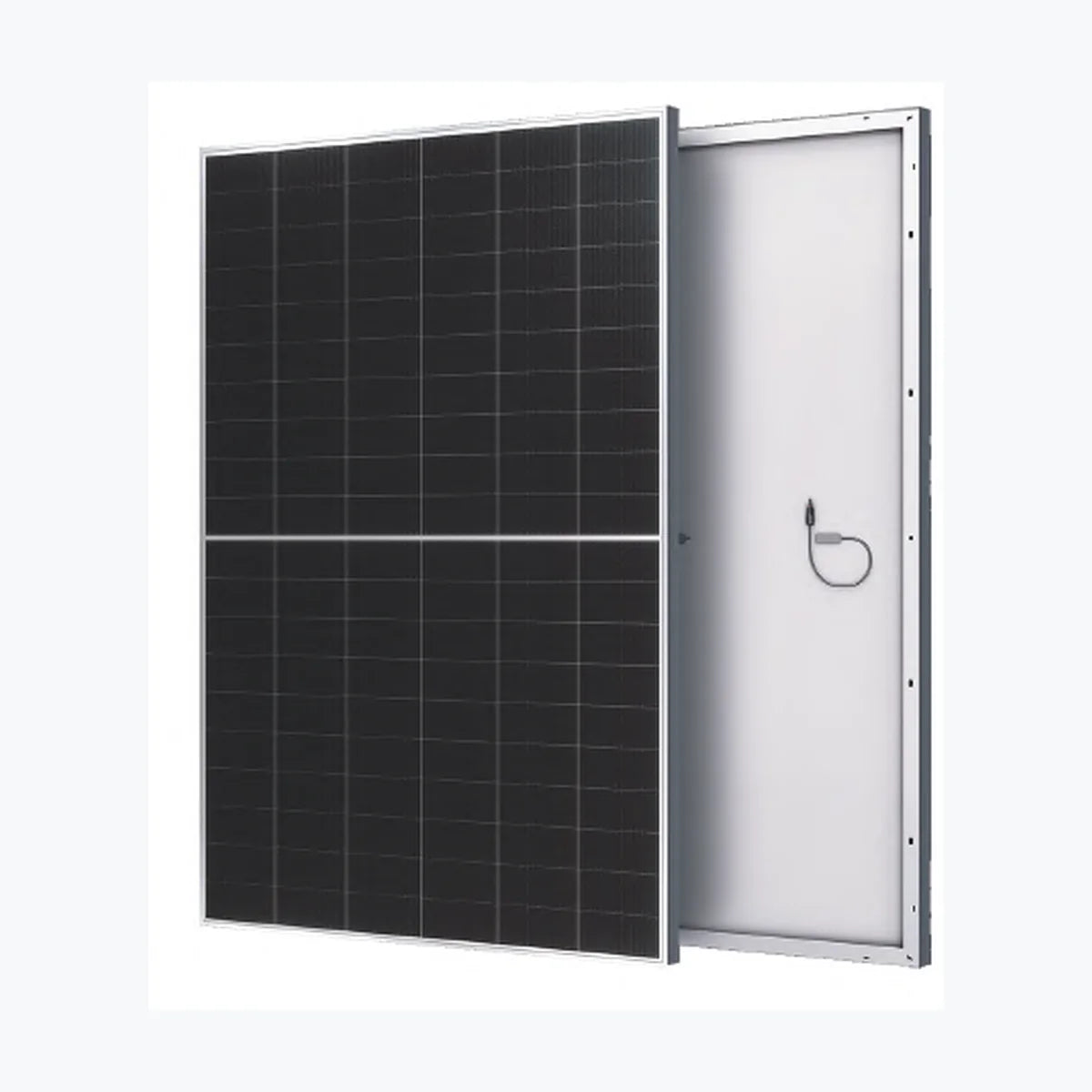 Hanersun HN21N-60H 635W solar panel — official front/rear module render