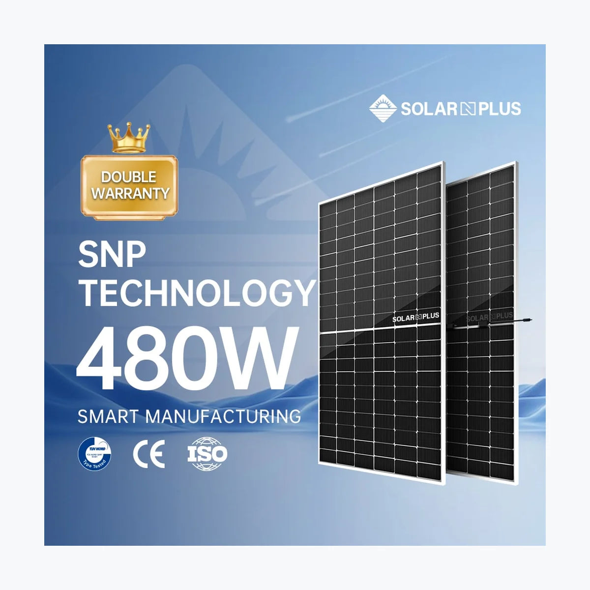 Solar N Plus 470 — Solar N Plus module (ENF-verified)