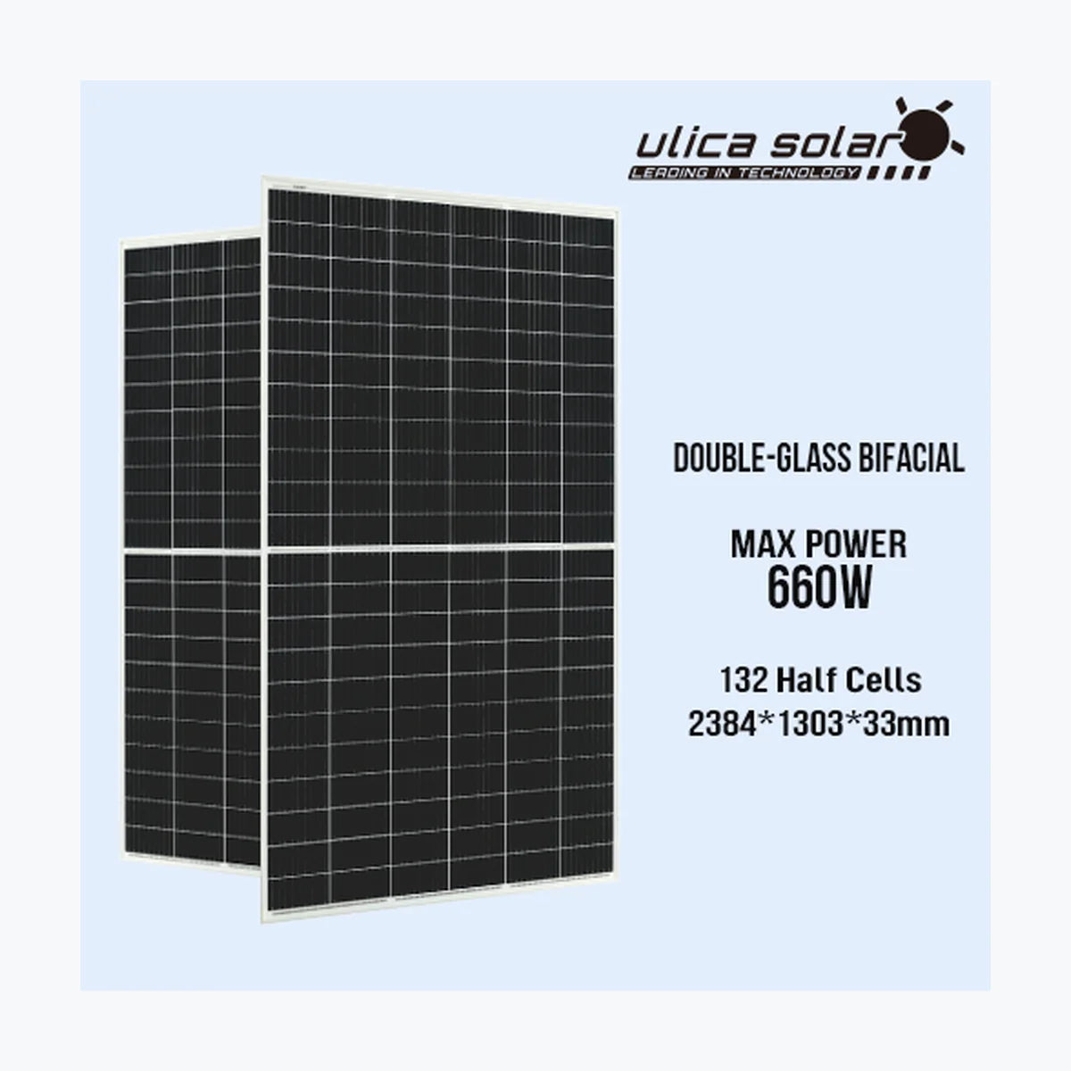 Ulica Solar UL-660M-132DG — Ulica Solar module (ENF-verified)
