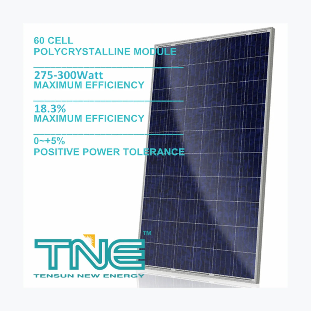 Tensun New Energy 270M — Tensun New Energy module (ENF-verified)