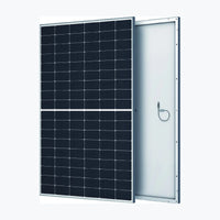 Hanersun HN18-54H 425W solar panel — official front/rear module render