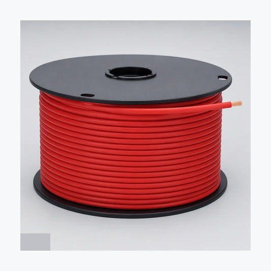 250 ft #10 red — wire red (type-correct generic render)