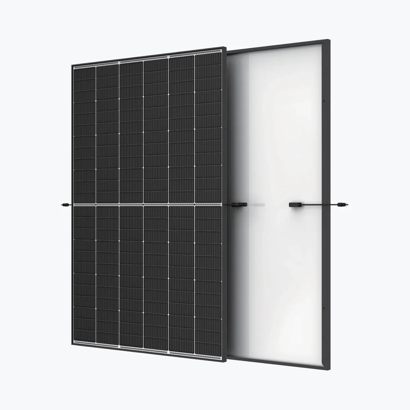 Trina Solar 415W Vertex S series solar panel — module render (front/rear)