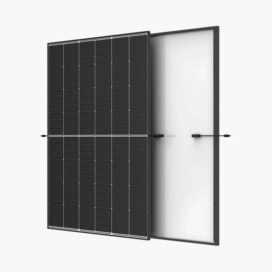 Trina Solar 415W Vertex S series solar panel — module render (front/rear)