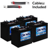 AGM 220 Ah 24 VDC 5,280 Wh (4)